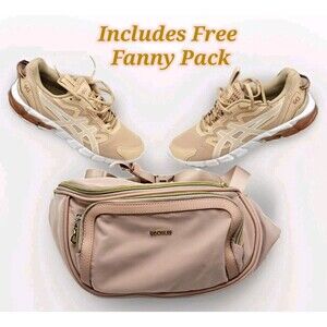 ASICS Gel-Quantum 90 Bisque/Rose Gold Women's Sport Style Sneakers Sz 7.5